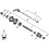 Shimano Shimano Spares FH-MT401 right hand cap unit