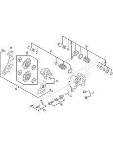 Shimano Shimano Spares RD-9000 B-axle cap unit