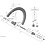 Shimano Shimano Spares WH-R9270-C60-HR-TU-R left hand spoke, 245 mm