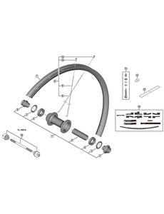 Shimano Shimano Spares WH-MT620-TL valve unit