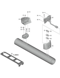 Shimano Shimano Spares BM-E8010 spacer lower case