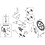 Shimano Shimano Spares BR-M987 calliper fixing bolt M6 x 14.6 mm