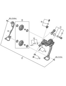 Shimano Shimano Spares RD-M3000 B-axle unit
