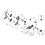 Shimano Shimano Spares RD-M5100 bracket axle unit