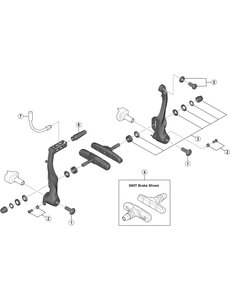 Shimano Shimano Spares BR-M422 boot