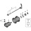 Shimano Shimano Spares DH-UR700 left hand cone with seal support