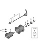 Shimano Shimano Spares DH-UR700 left hand cone with seal support