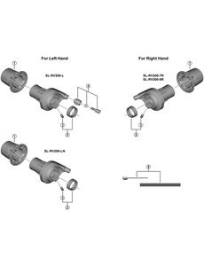 Shimano Shimano Spares SL-RV200 grip