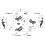 Shimano Shimano Spares ST-R7000 left hand bracket assembly