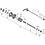 Shimano Shimano Spares FH-R7000 complete hub axle