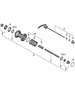 Shimano Shimano Spares FH-R7000 complete hub axle