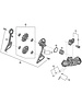 Shimano Shimano Spares RD-R8050 outer plate and fixing bolt
