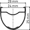 DT Swiss DT Swiss GR 1600 SPLINE Disc Brake Wheel, Clincher 25 X 24 mm, 700c, MICRO SPLINE Rear