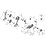 Shimano Shimano Spares RD-M5100 outer plate assembly, SGS