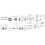 Shimano Shimano Spares SG-S7001-8 Internal assembly, 187 mm