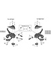 Shimano Shimano Spares ST-EF500-7R4A Upper cover and fixing screws