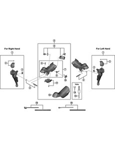 Shimano Shimano Spares ST-R3000 right hand SL cable guide