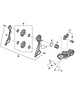 Shimano Shimano Spares RD-R9150 bracket axle unit