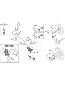 Shimano Shimano Spares BR-M810 spacer for bleeding