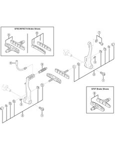 Shimano Shimano Spares BR-T660 boot
