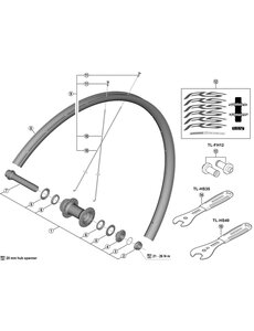 Shimano Shimano Spares WH-R500 front nipple