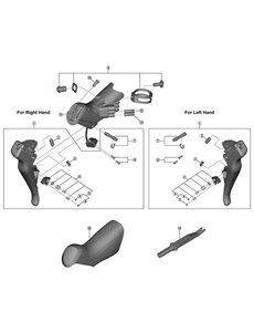 Shimano Shimano Spares ST-R9150 right hand button unit