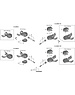 Shimano Shimano Spares SL-M8100-I left hand lever cap and fixing screw