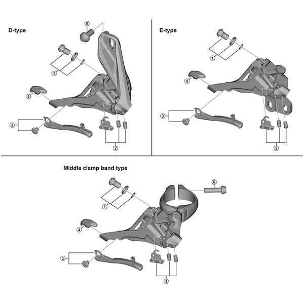 Shimano Shimano Spares FD-M7100 chain catcher unit