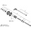 Shimano Shimano Spares WH-R501 complete quick release 168 mm, black
