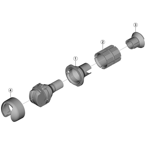 Shimano Shimano Spares SW-R9160 fixed shoes and spring, pack of 4