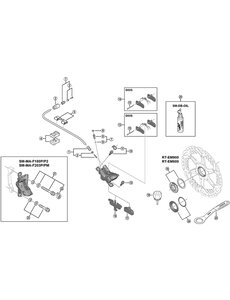 Shimano Shimano Spares BR-M485 bleed nipple and O-ring