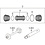 Shimano Shimano Spares SM-BB91-41A spacer, 2.5 mm