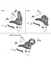 Shimano Shimano Spares FD-M9020 stroke adjust screws and plate, M4 x 8 mm
