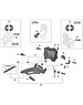 Shimano Shimano Spares FD-M9070 Rubber pad B