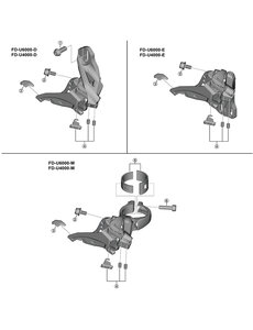 Shimano Shimano Spares FD-R2000 clamp band adapter, 31.8 mm
