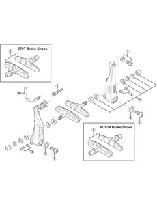 Shimano Shimano Spares BR-R353 boot