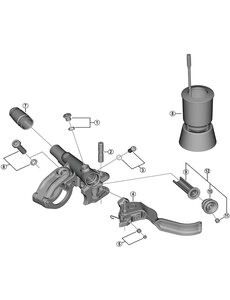 Shimano Shimano Spares BL-M9120 diaphragm unit
