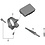 Shimano Shimano Spares SC-EN600 stay with nut - 31.8 mm