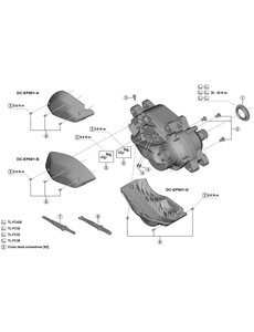 Shimano Shimano Spares DU-EP801 dummy plug for can receptor