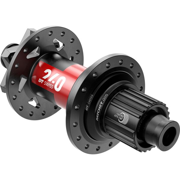 DT Swiss DT Swiss 240 DEG Classic Rear Disc 6 Bolt 148 X 12 mm Boost, MICRO SPLINE 28 Hole, Black