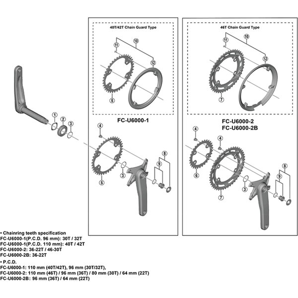 Shimano Shimano Spares FC-7800 / M760 ring