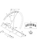 Shimano Shimano Spares WH-R500-A-F spoke 278 mm, bladed type