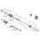 Shimano Shimano Spares FH-M9111 complete hub axle, 148 mm