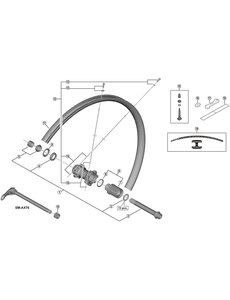 Shimano Shimano Spares WH-M8000-TL275 spoke 281.5 mm