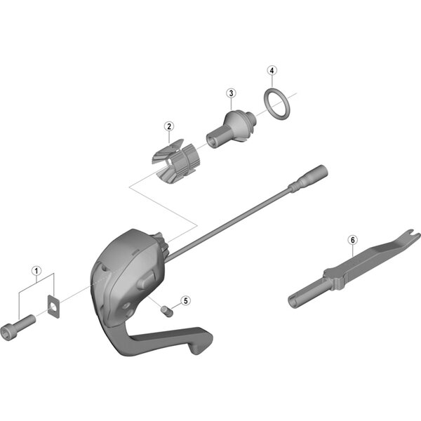 Shimano Shimano Spares ST-R9160 O-ring D14