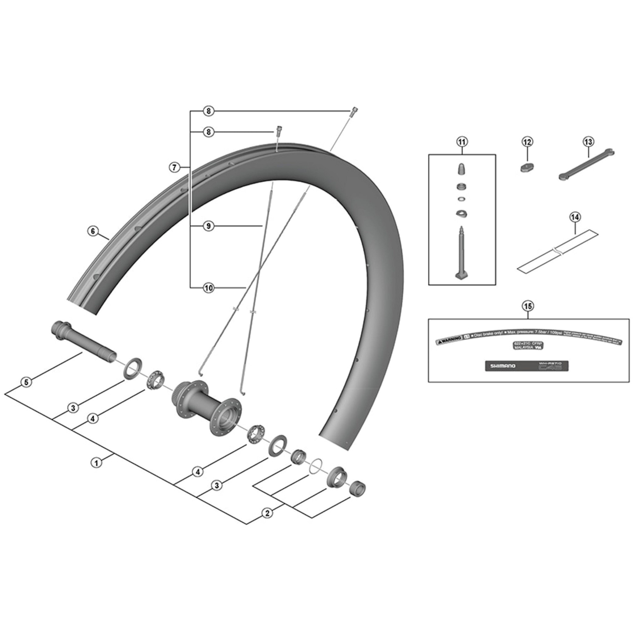 You added <b><u>Shimano Spares WH-RS710-C32-TL-F complete hub axle</u></b> to your cart.