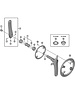 Shimano Shimano Spares FC-9000 crank arm fixing bolt, B-Type: 16 mm