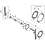 Shimano Shimano Spares FC-M4000 chain guard and fixing bolts