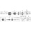 Shimano Shimano Spares CJ-C7000-5 cassette joint unit