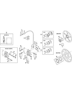 Shimano Shimano Spares BR-M595 snap ring
